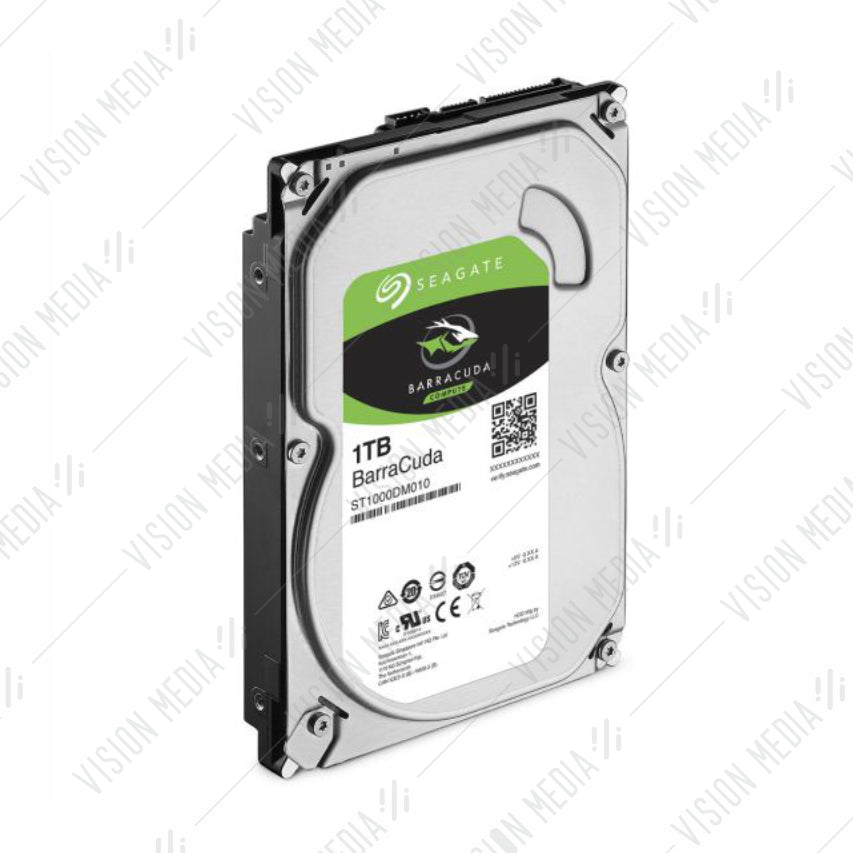 SEAGATE BARRACUDA 3.5" INTERNAL HDD 1TB (ST1000DM010)