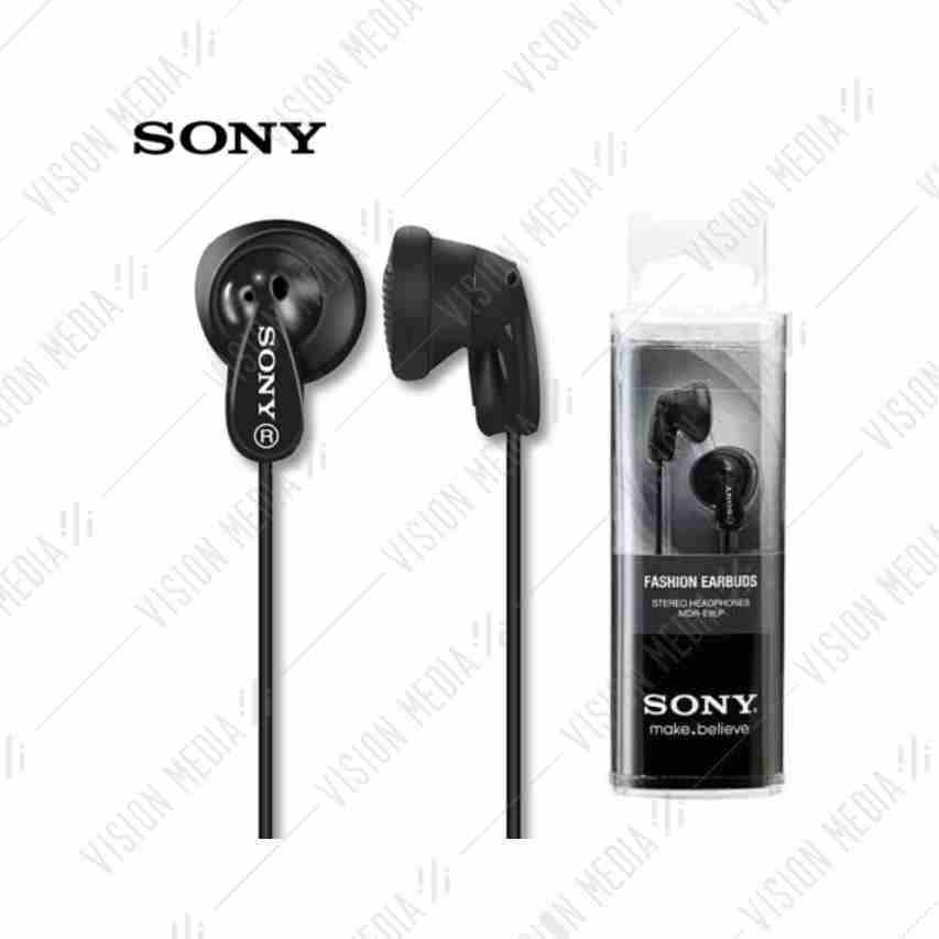 SONY IN-EAR HEADPHONES (BLACK) (MDR-E9LP)
