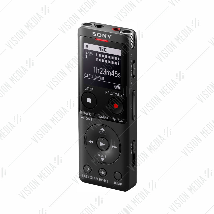 SONY UX SERIES DIGITAL VOICE RECORDER (ICD-UX570) (BLACK)