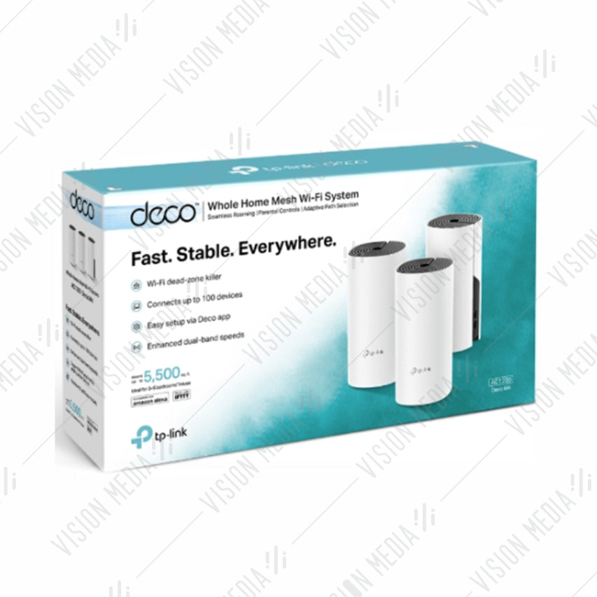 TP-LINK E4 V1 DECO WHOLE HOME MESH WI-FI SYSTEM (3 PCS)