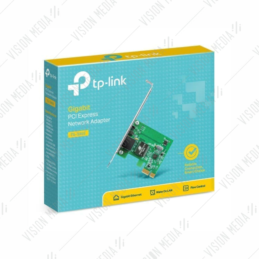 TP-LINK 32-BIT GIGABIT PCIe NETWORK ADAPTER (TG-3468)