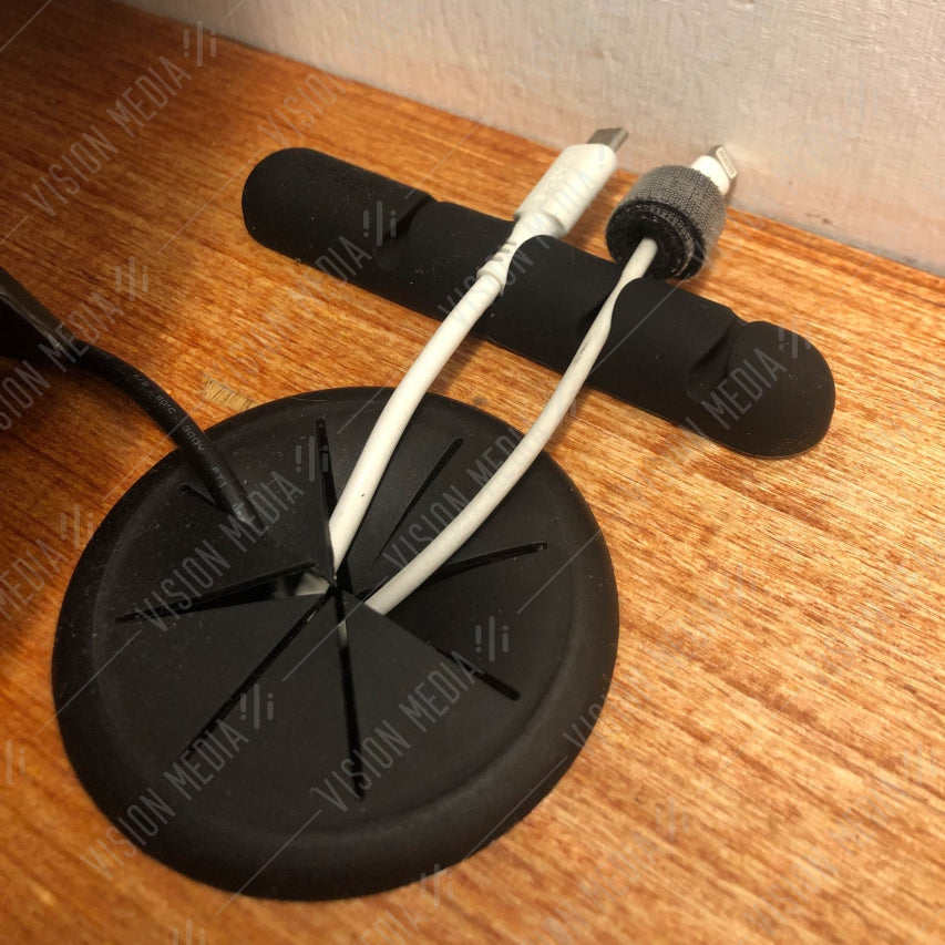 UGREEN BLACK 4 SLOT CABLE ORGANIZER (50257)