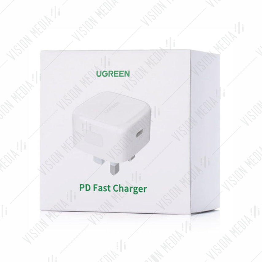 UGREEN UK PLUG TO USB-C 20W PD FAST CHARGER
