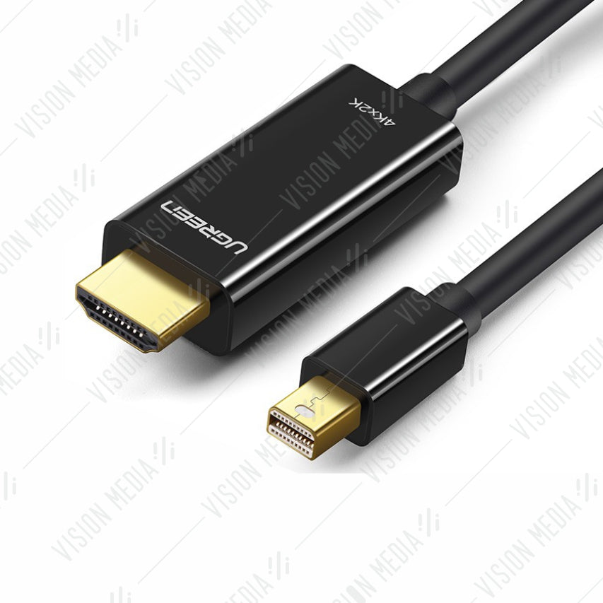 UGREEN MINI DISPLAYPORT TO HDMI V1.2 4K CABLE (M-M) (1.5M)