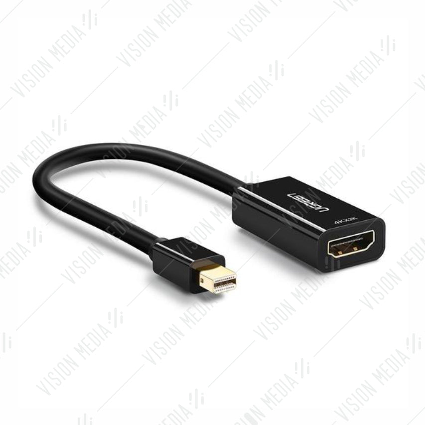 UGREEN 4K MINI DISPLAYPORT TO HDMI ADAPTER (M-F) (40360)