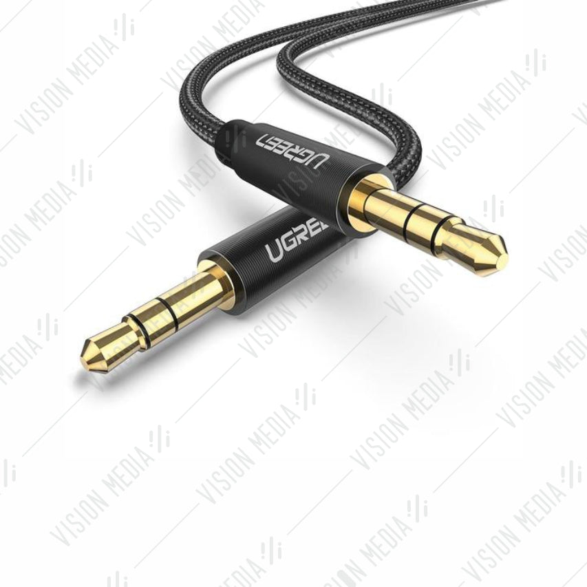 UGREEN 3.5MM MALE TO MALE AUDIO AUX CABLE 1M (50361)