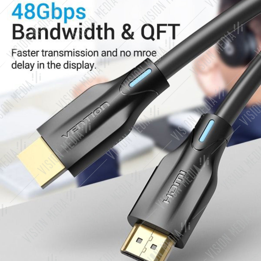 VENTION HDMI V2.1 8K CABLE (1.5M) (AANBG)