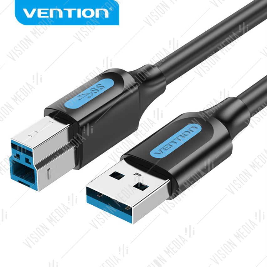 VENTION USB 3.0 A (M) TO B (M) CABLE (1.5M) (COOBG)