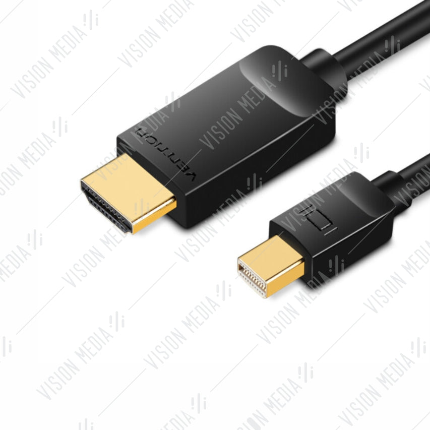 VENTION 4K MINI DISPLAYPORT TO HDMI CABLE 1.5M (HAHBG)