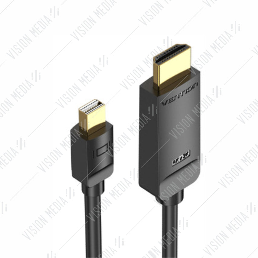 VENTION 4K MINI DISPLAYPORT TO HDMI CABLE 1.5M (HAHBG)