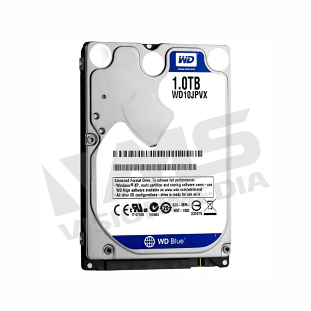 WD SCORPIO BLUE 2.5" INTERNAL SATA 1TB HDD (WD10SPZX)