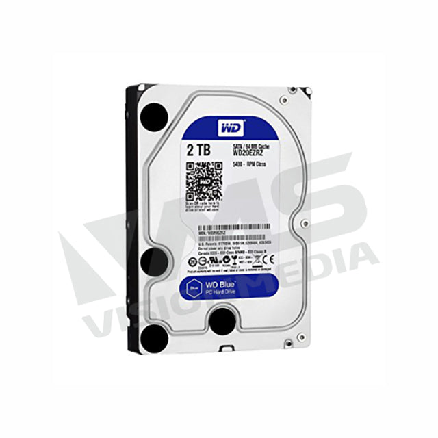 WD BLUE 3.5" INTERNAL SATA 2TB HDD (WD20EZAZ)